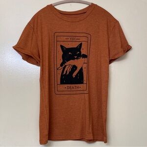 Cat Tarot Card Graphic T-Shirt